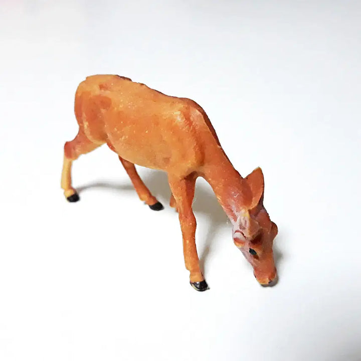 [BUNJANG] Bambi Deer Mini Figurines Set (2 pcs) / [2개일괄] 밤비 사슴 미니 피규어 세트