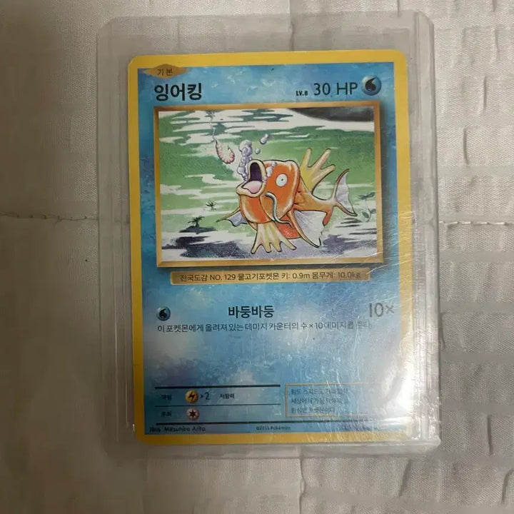 [BUNJANG] Pokemon Magikarp 20th Anniversary Card / 포켓몬카드 잉어킹 20주년