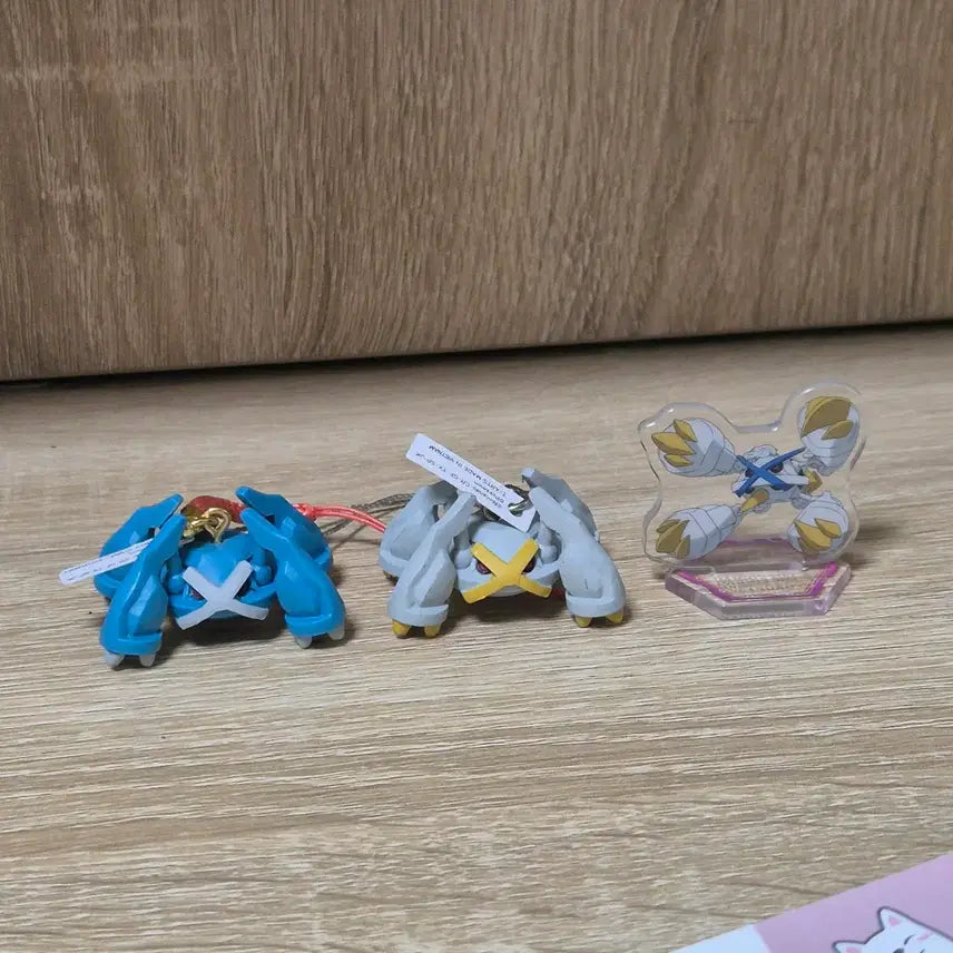 [BUNJANG] Pokemon Metagross Figure Gacha Set + Acrylic Stand / 급처) 포켓몬 피규어 가챠 메타그로스 세트 + 아크릴 스탠드