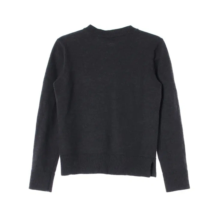 [BUNJANG] Maison Kitsuné 21FW Fox Head Patch Wool Round Neck Cardigan / 메종키츠네 21FW 폭스헤드 패치 울 라운드넥 가디건