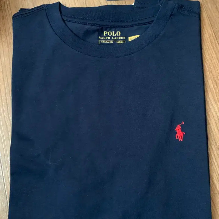 [BUNJANG] Polo Ralph Lauren Boys Black Short Sleeve T-Shirt XL / (택부착 새상품) 폴로 보이즈 블랙 검정 반팔 티셔츠 XL사이즈
