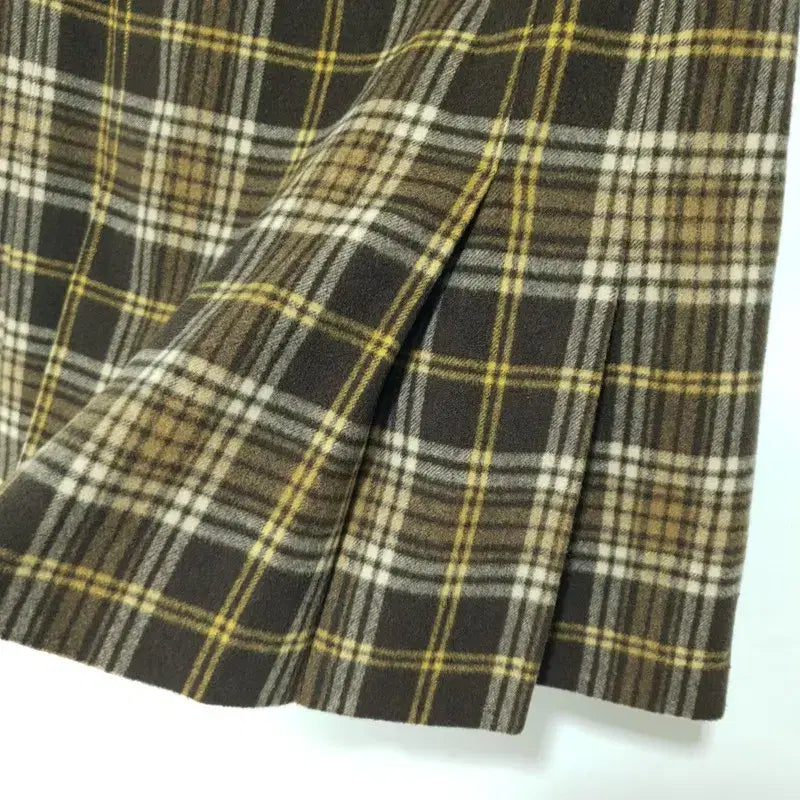 [BUNJANG] PING Golf Check Wool Pleated Skirt / PING 골프 체크 울 플리츠 스커트 67-92_W0453