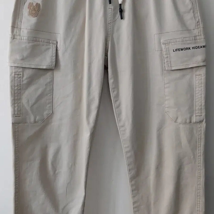 [BUNJANG] Lifework Cargo Jogger Pants Beige / 라이프워크 S/29 카고 조거. BG.
