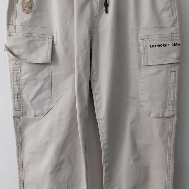 [BUNJANG] Lifework Cargo Jogger Pants Beige / 라이프워크 S/29 카고 조거. BG.