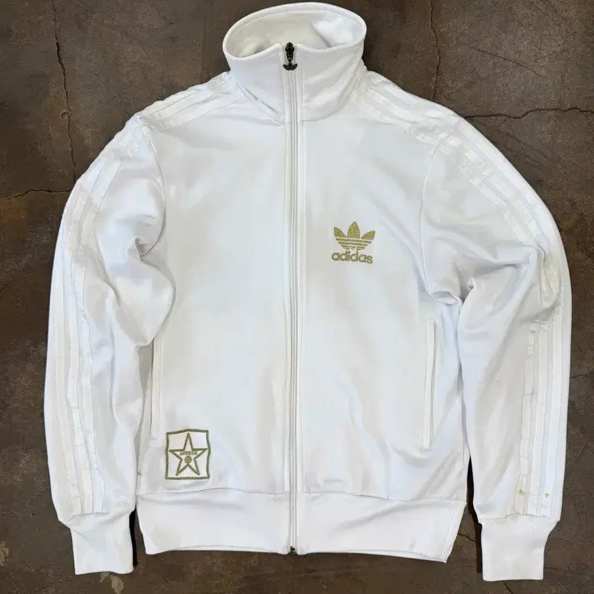 [BUNJANG] 00s Adidas White Track Top Jersey / 00s 아디다스 트랙탑 져지