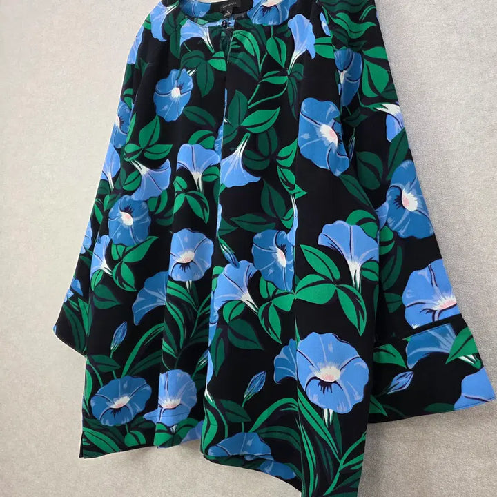 [BUNJANG] Ann Taylor Flower Pattern Blouse (XL) / 앤테일러 플라워 패턴 블라우스 ANN TAYLOR (빅사이즈)