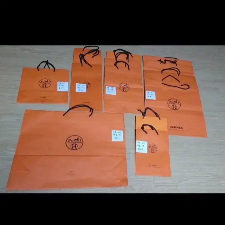 [BUNJANG] Hermès Shopping Bag / Box / 에르메스 쇼핑백/박스