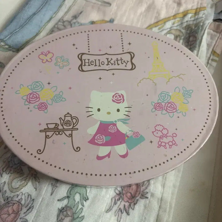 [BUNJANG] Vintage Hello Kitty Stationery Jewelry Box / 고전 키티 편지지 보석함 상자 보관함