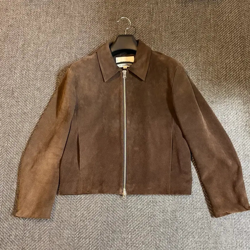 [BUNJANG] Tonywack Brown Calf Suede Jacket (L) / [토니웩 카프 스웨이드 자켓 브라운 50(L)]