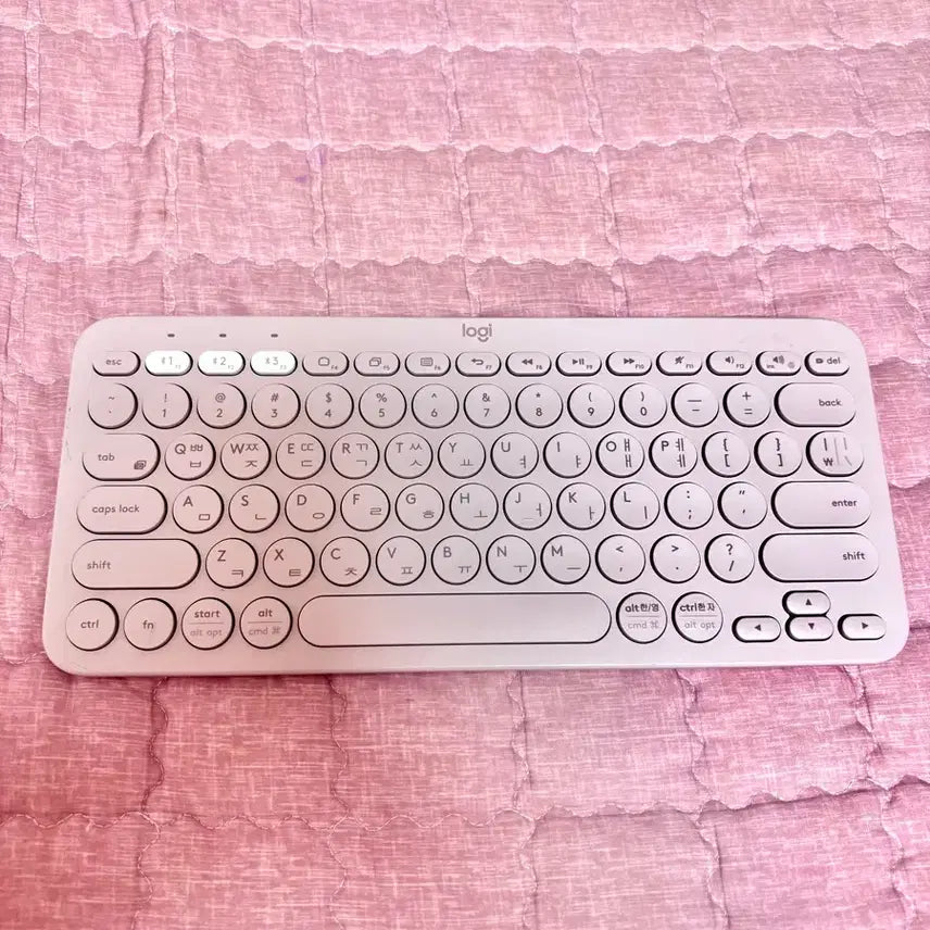 [SOLD OUT] 로지텍 K380 블루투스 키보드 핑크색