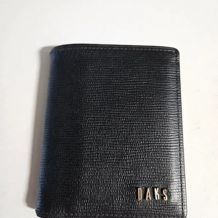 [BUNJANG] Daks Bifold Wallet Black Leather / 닥스 반지갑 블랙