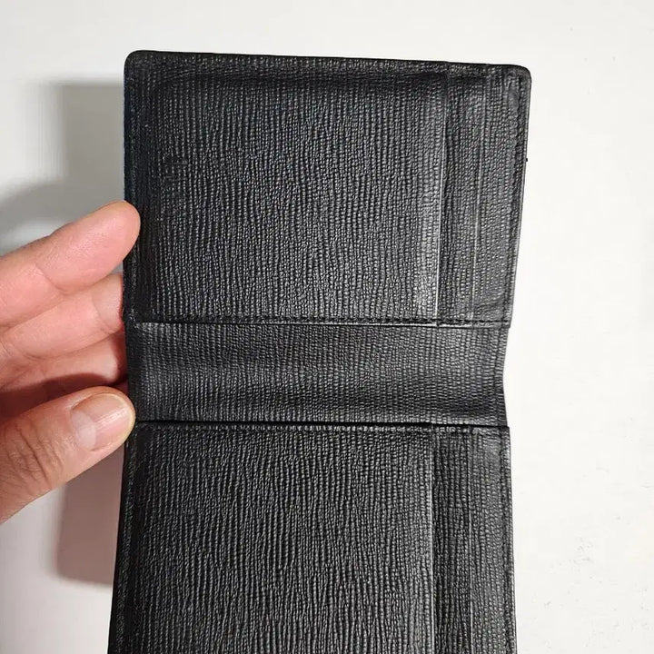 [BUNJANG] Daks Bifold Wallet Black Leather / 닥스 반지갑 블랙