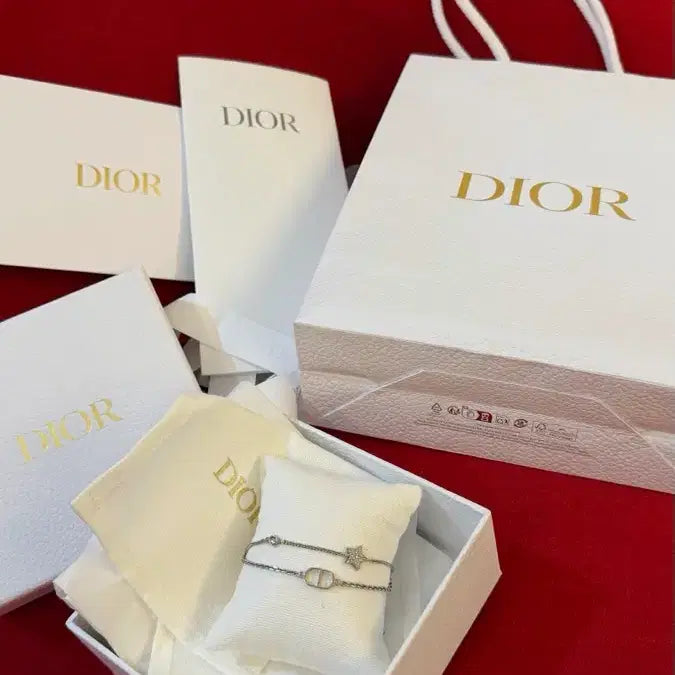 [BUNJANG] Dior Petit CD Double Bracelet Silver Finish Metal / 정품))디올 팔찌 Petit CD 더블 팔찌 실버 피니시 메탈 &amp; 실버