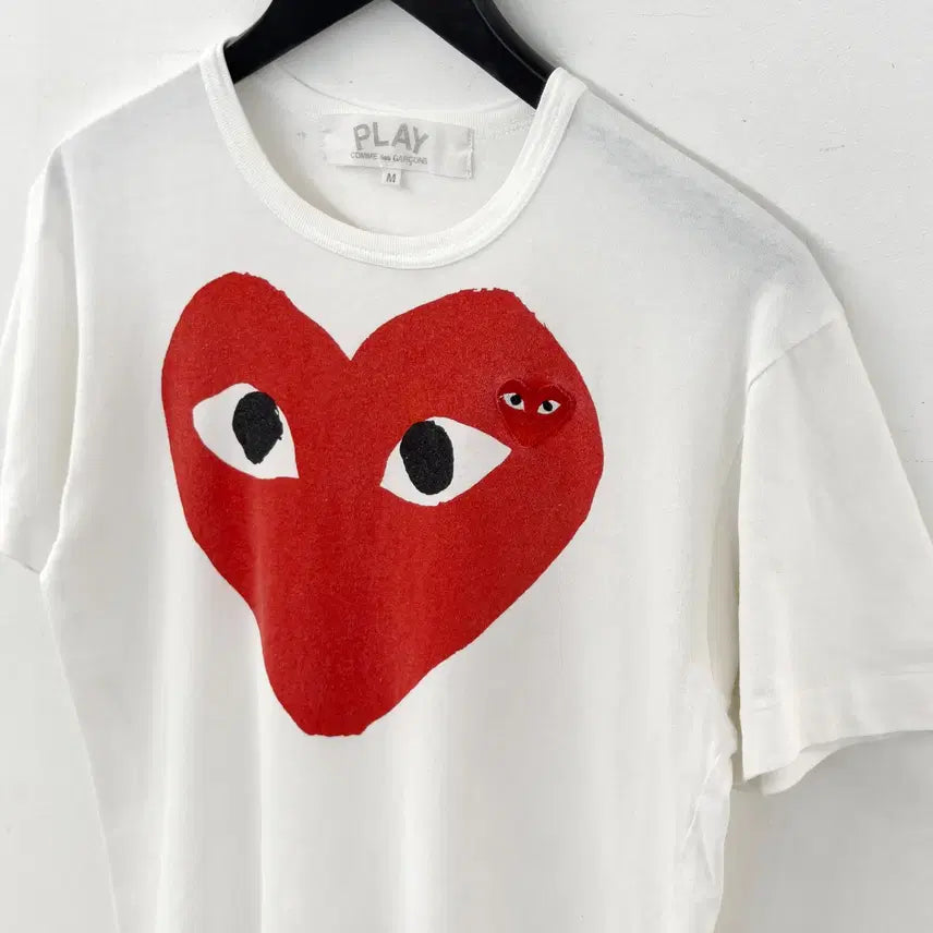 [BUNJANG] Comme des Garçons PLAY T-Shirt / 꼼데가르송 티셔츠