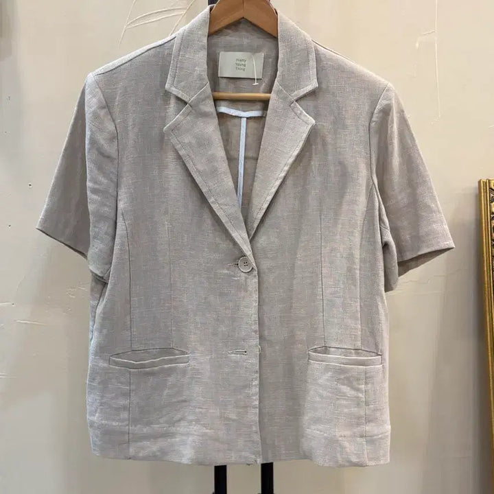 [BUNJANG] Pretty Young Thing Short Sleeve Jacket / 프리티영띵 반팔자켓