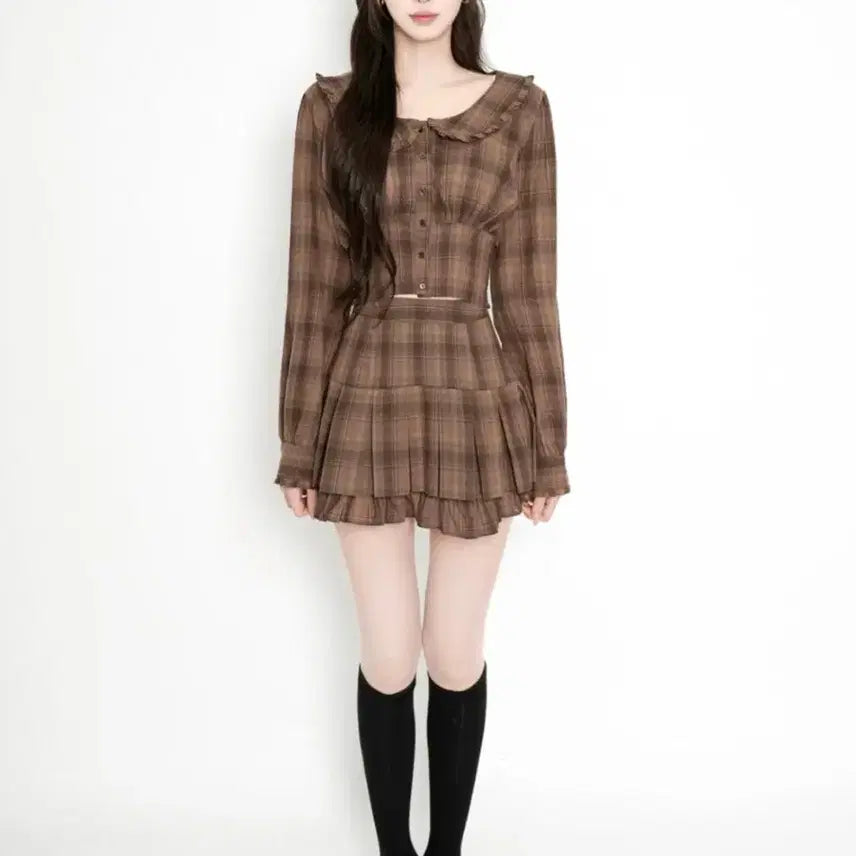 [BUNJANG] Bunny and Doll Candy Doll Setup Brown / 버니앤돌 캔디돌 셋업 브라운