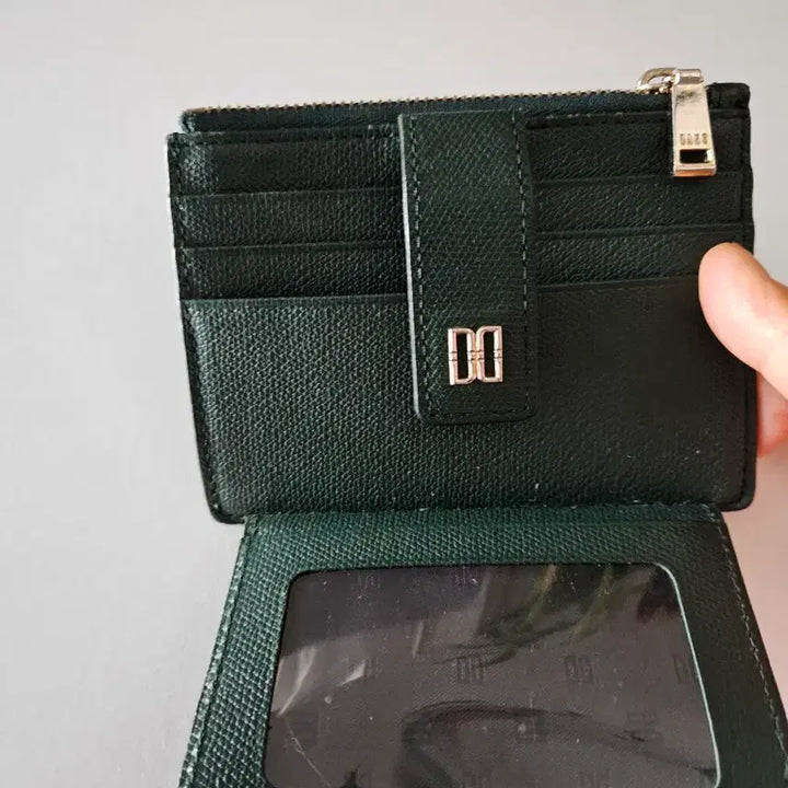 [BUNJANG] Daks Leather Card Wallet Deep Green / 닥스 카드지갑 딥그린