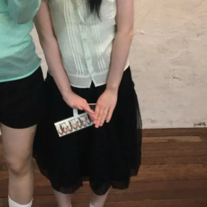 [BUNJANG] Modi Mood Mint Blouse / 모디무드 블라우스 민트