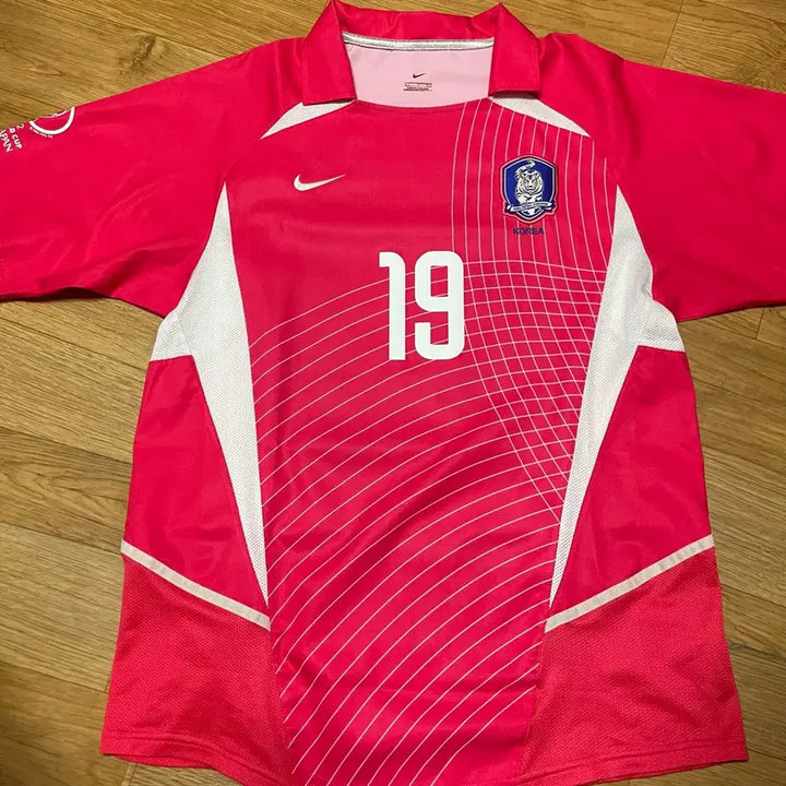 [BUNJANG] Ahn Jung-hwan 2002 World Cup South Korea National Football Team Jersey (Size L) / 2002월드컵 국가대표 축구대표팀 안정환 국대 유니폼 일반형L (100)