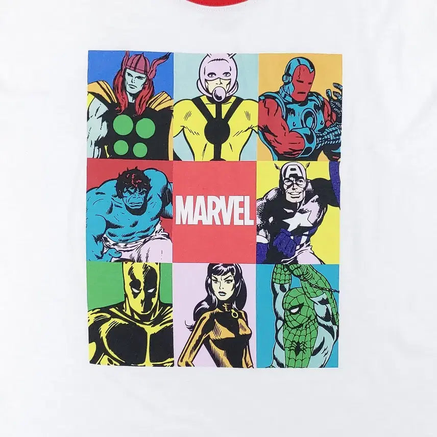 [BUNJANG] Our Universe Marvel Comics Graphic T-Shirt 2XL / 마블 아워 유니버스 반팔 티셔츠 2XL