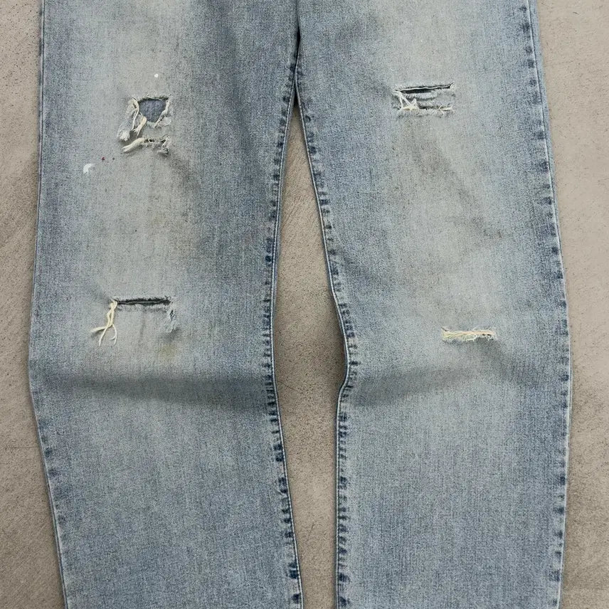 [BUNJANG] Dolce &amp; Gabbana Distressed Denim Pants / 돌체앤가바나 데님 팬츠