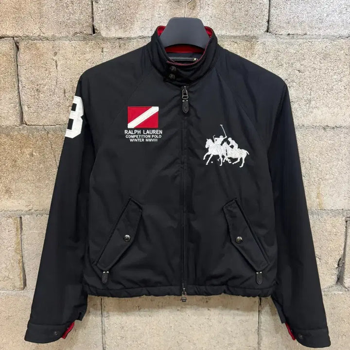 [BUNJANG] Polo Ralph Lauren Two-Way Blouson Jacket / 폴로 랄프로렌 투웨이 블루종 자켓