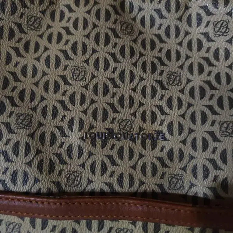 [BUNJANG] Louis Quatorze Monogram Leather Mini Backpack / 루이까또즈 모노그램 가죽 미니 백팩