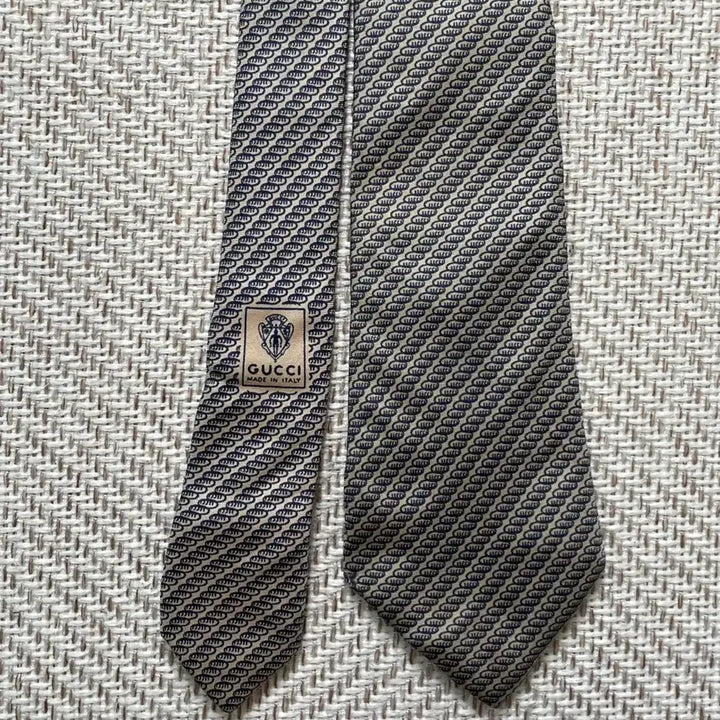 [BUNJANG] Gucci Italian Silk Necktie / Gucci 구찌 이태리 실크 넥타이
