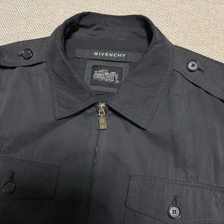 [BUNJANG] Givenchy 90s Vintage Nylon Dual Pocket Field Jacket / 90s 지방시 빈티지 나일론 듀얼 포켓 필드 자켓