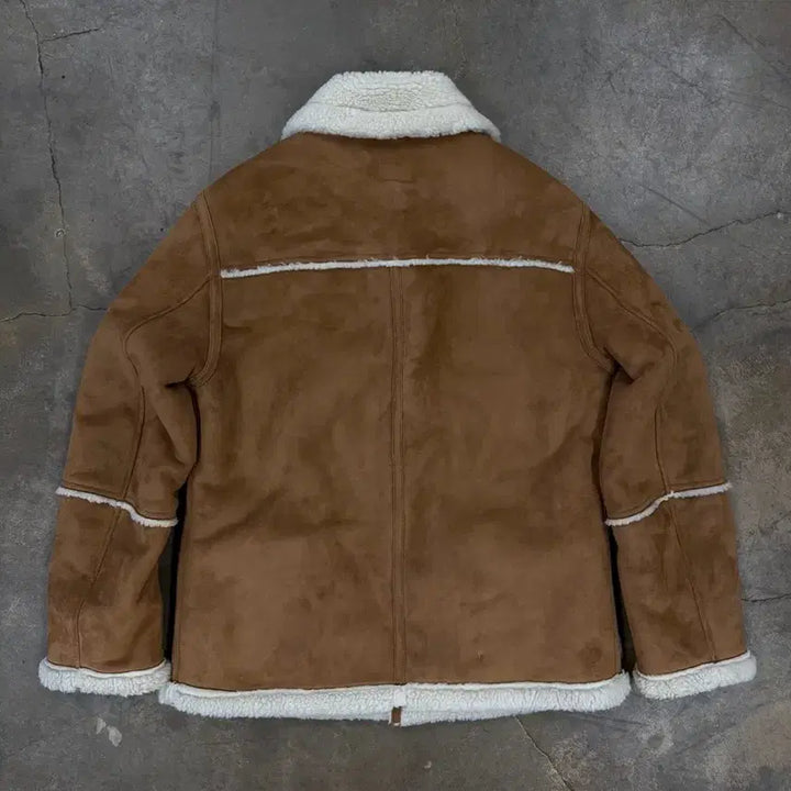 [BUNJANG] Covernat Suede Shearling Jacket / 커버낫 세무 무스탕 자켓