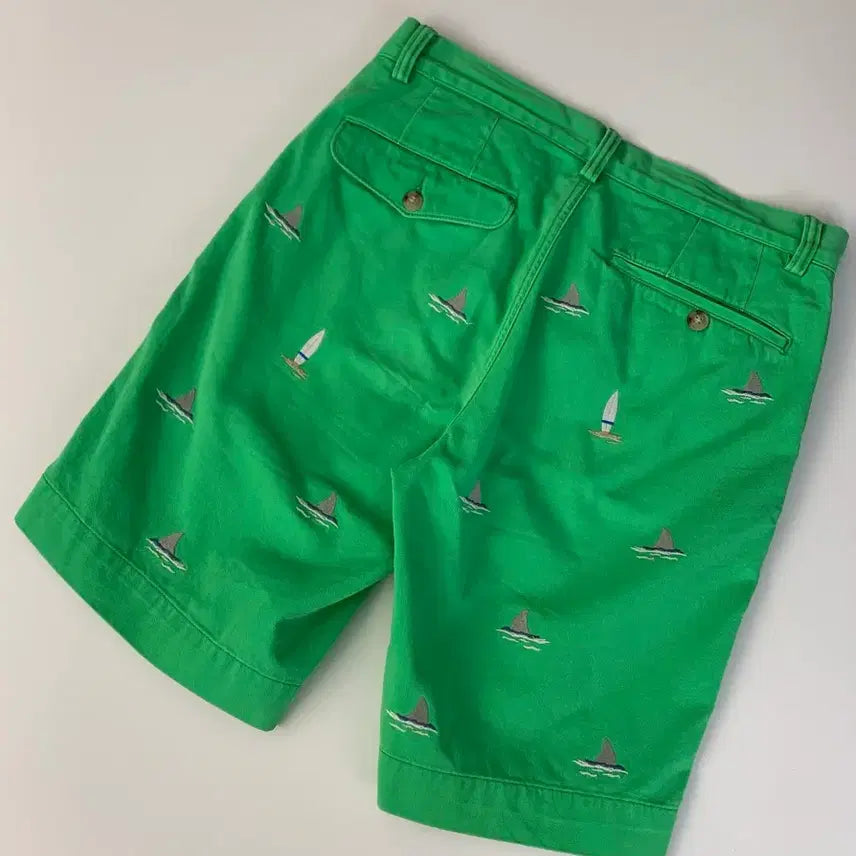 [BUNJANG] Polo Ralph Lauren Embroidered Shorts / 폴로 자수 반바지
