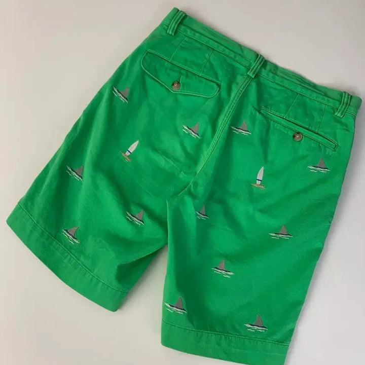 [BUNJANG] Polo Ralph Lauren Embroidered Shorts / 폴로 자수 반바지