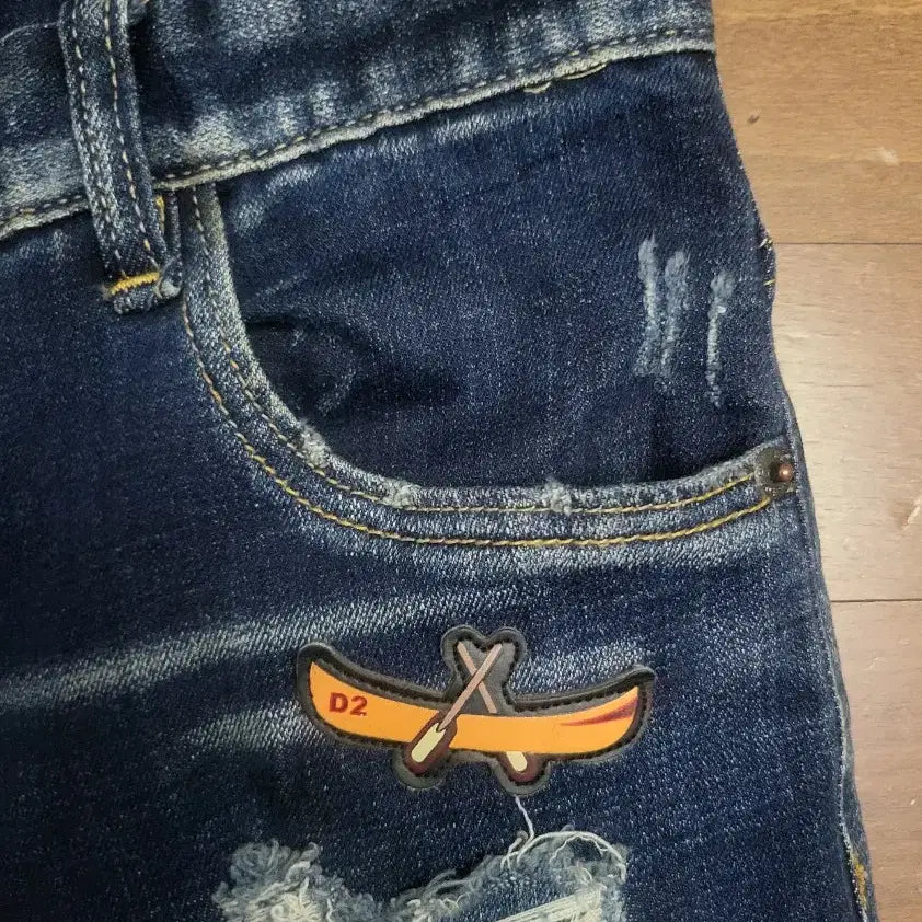 [BUNJANG] Dsquared2 Damaged Stretch Jeans / 정품  디스퀘어드2 데미지스판진  33