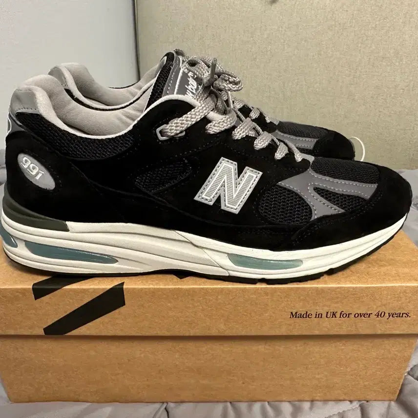 [BUNJANG] New Balance 991v2 Black - 260mm / 뉴발란스 991v2 블랙 260 팝니다.