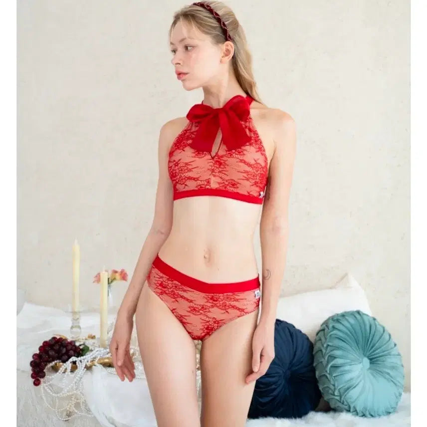 [BUNJANG] LaCle Polaire Red Low M Size / 라끌레 폴웨어 레드 로우 M사이즈