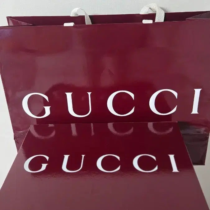 [BUNJANG] Gucci Shopping Bag Box Set / 구찌 쇼핑백 박스 세트
