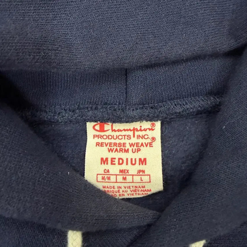 [BUNJANG] Champion Reverse Weave Hoodie Navy / 챔피온 리버스 위브 네이비 후드티