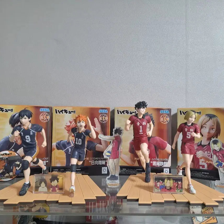 [BUNJANG] Haikyuu!! Character Figure Set (4 Types) / 하이큐 피규어 4종 세트