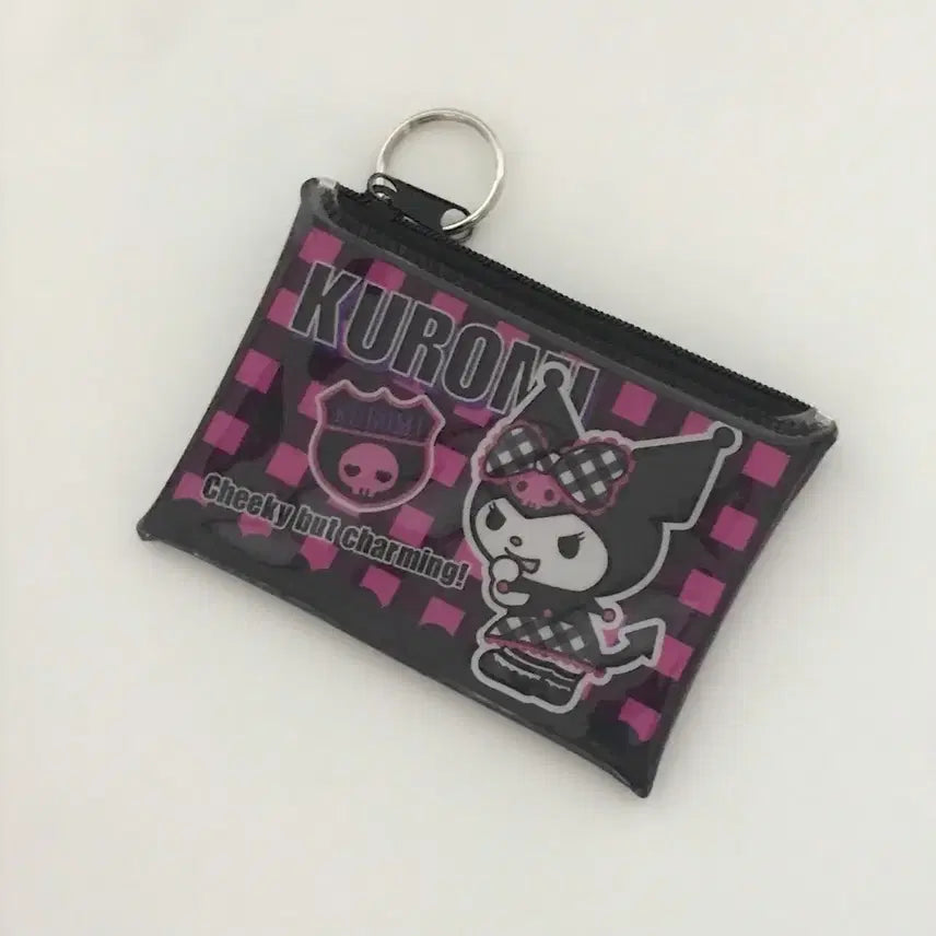 [BUNJANG] Sanrio Kuromi Clear Pouch / 산리오 쿠로미 클리어 파우치