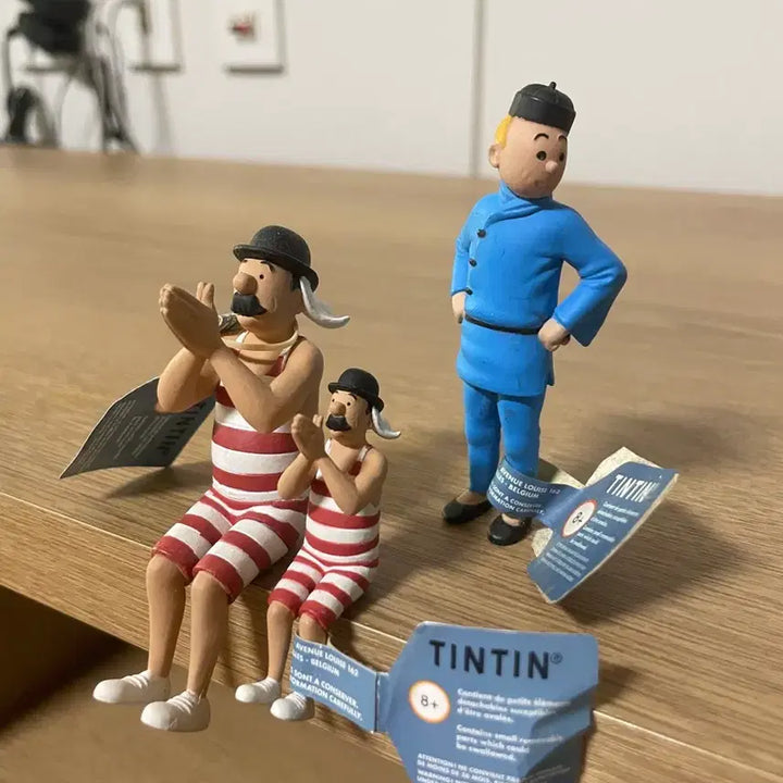 [BUNJANG] Tintin Character Figure Set (4 Types) / 틴틴 피규어 세트 4종
