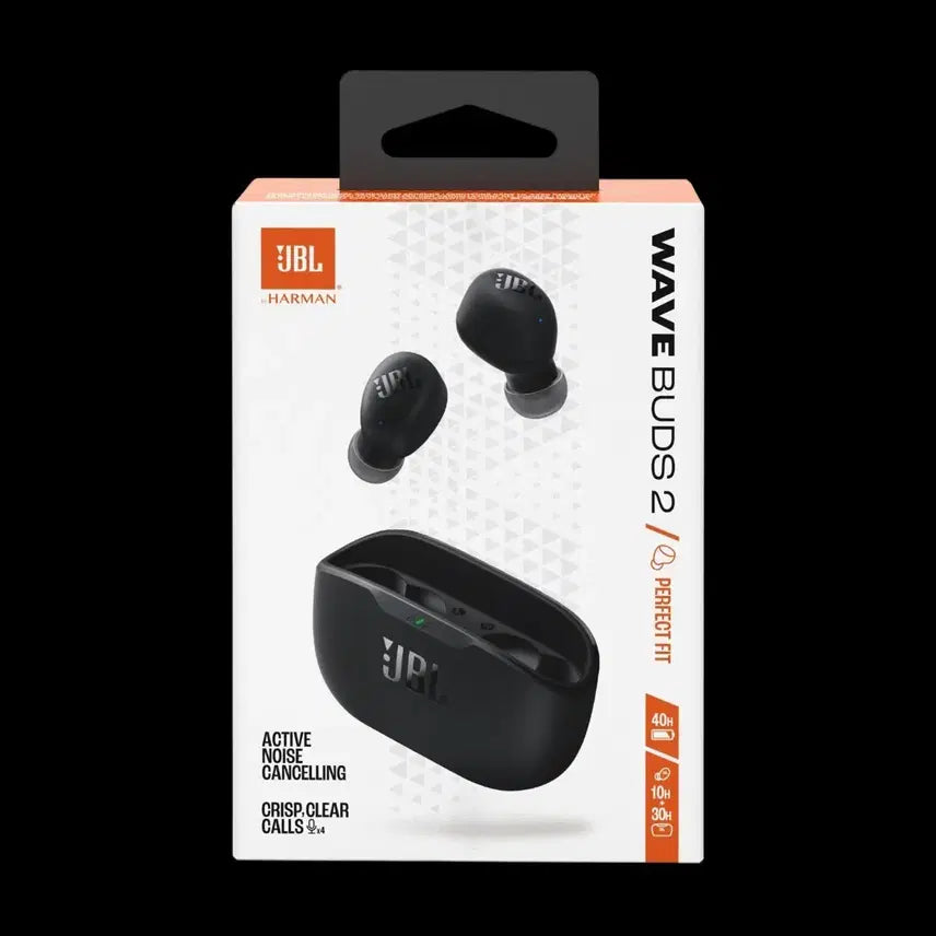 [BUNJANG] JBL Wave Buds 2 Wireless Earphones - Black / JBL 웨이브 버즈 2 블랙 무선 이어폰