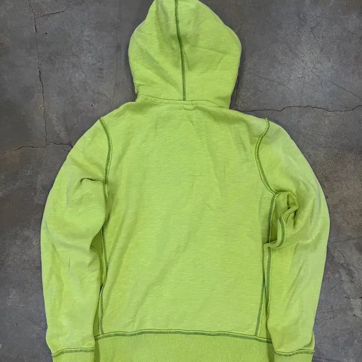 [BUNJANG] American Eagle Lime Green Zip-Up Hoodie / 아메리칸이글 후드집업 라임색