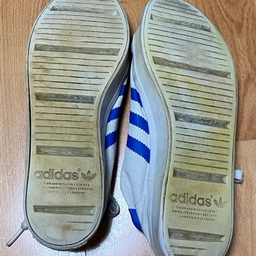 [BUNJANG] Adidas White Sneakers (240mm) / 아디다스 흰색 스니커즈 240
