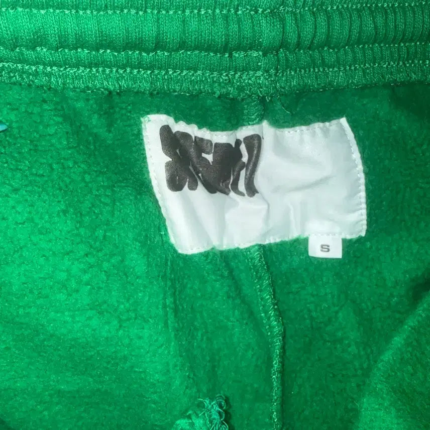 [BUNJANG] Sp5der Green Hoodie Setup / sp5der 그린 후드 셋업