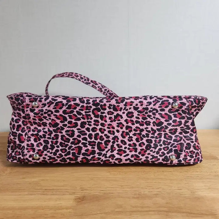 [BUNJANG] Hello Kitty Pink Leopard Print Shoulder Bag / 헬로키티 핑크호피숄더백