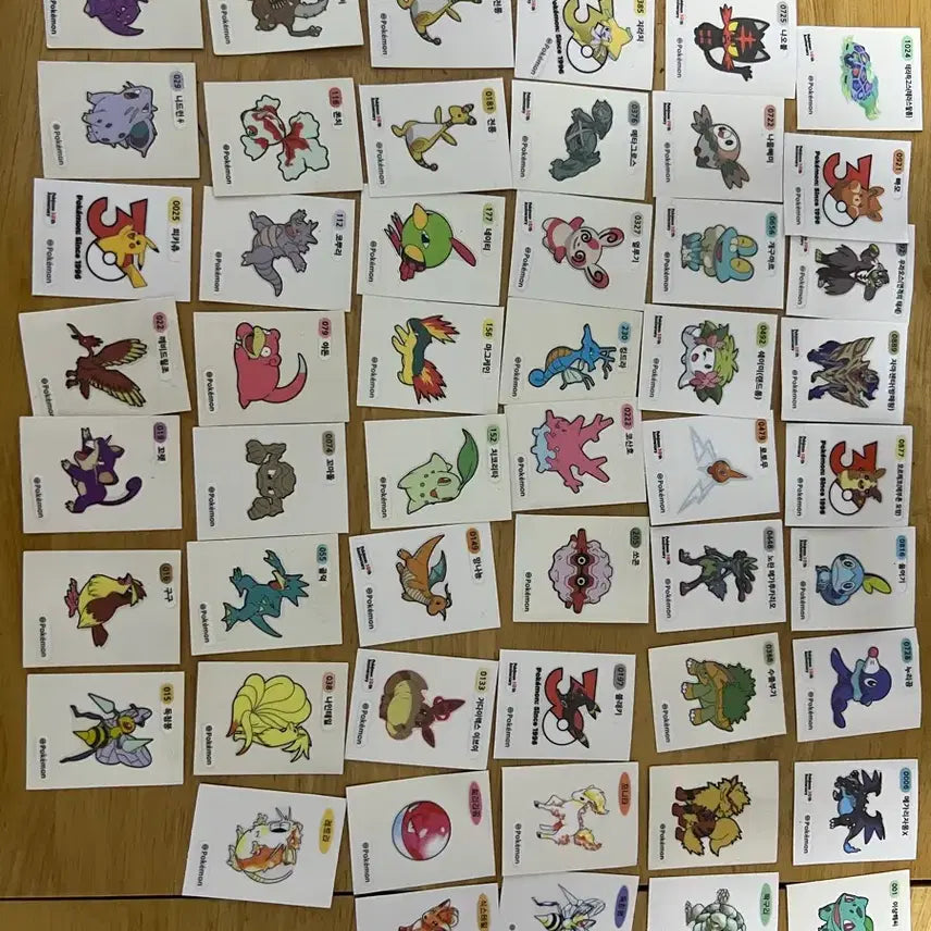 [BUNJANG] Individual Sticker Offerings / 띠부실 팝니다