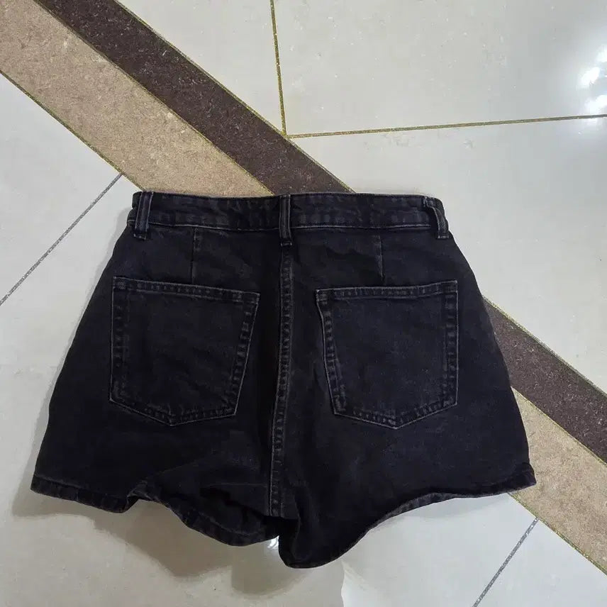 [BUNJANG] ZARA Denim Skirt Pants Black / 자라 데님 치마바지