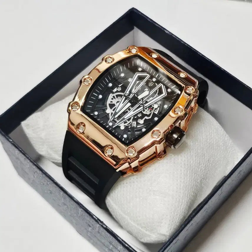 [BUNJANG] Rose Gold Metal Frame Men&