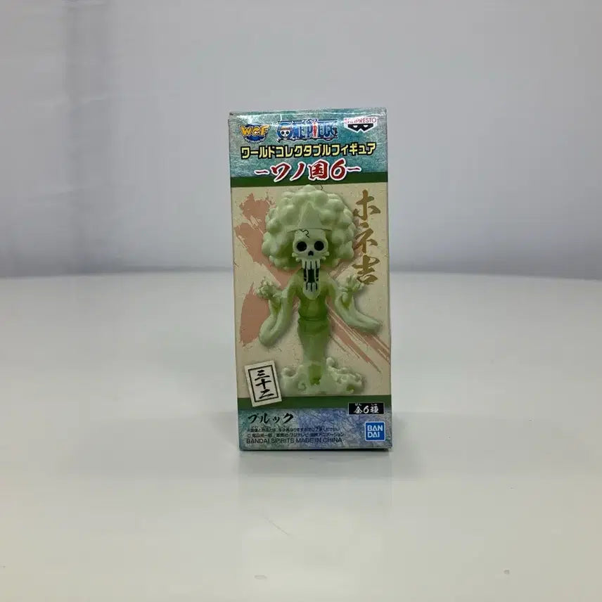 [BUNJANG] One Piece Wano Country World Collectable Figure Brook (Golden Cat) - Sealed / [미개봉] 원피스 와노쿠니 월콜 브룩 (금고양이)