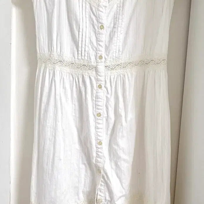 [BUNJANG] Japanese Vintage Mori Girl Style Lace Long Dress / 일본빈티지깔 레이스 모리걸 하구미 원피스
